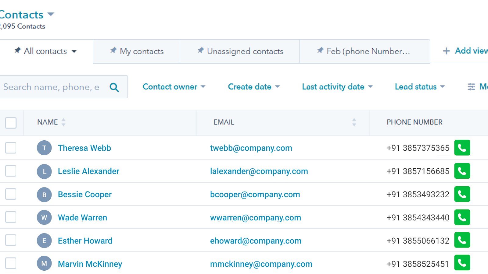 contact management system