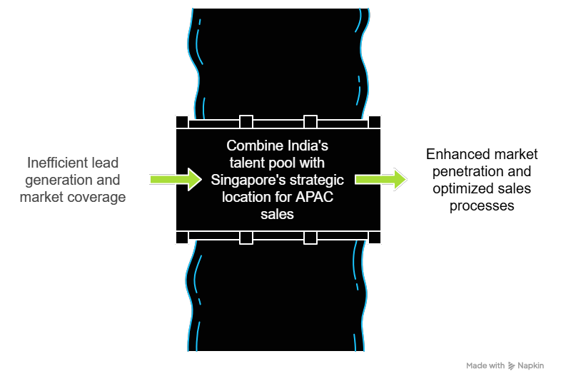 India–Singapore Sales Teams