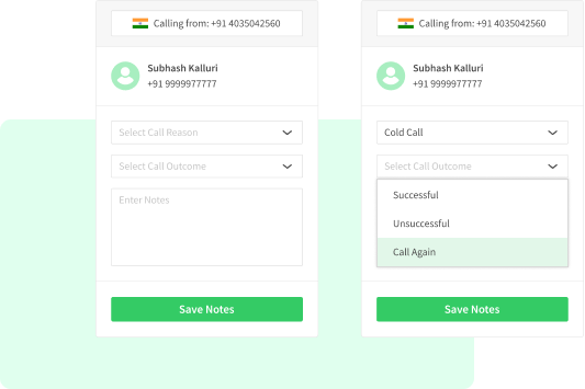 Adding call details in FreJun