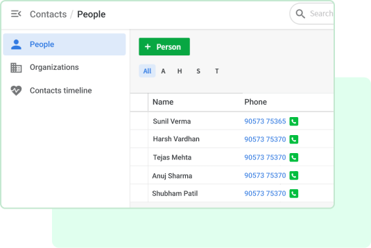 Click to call integration in Pipedrive