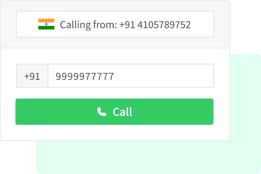 Calling from browser