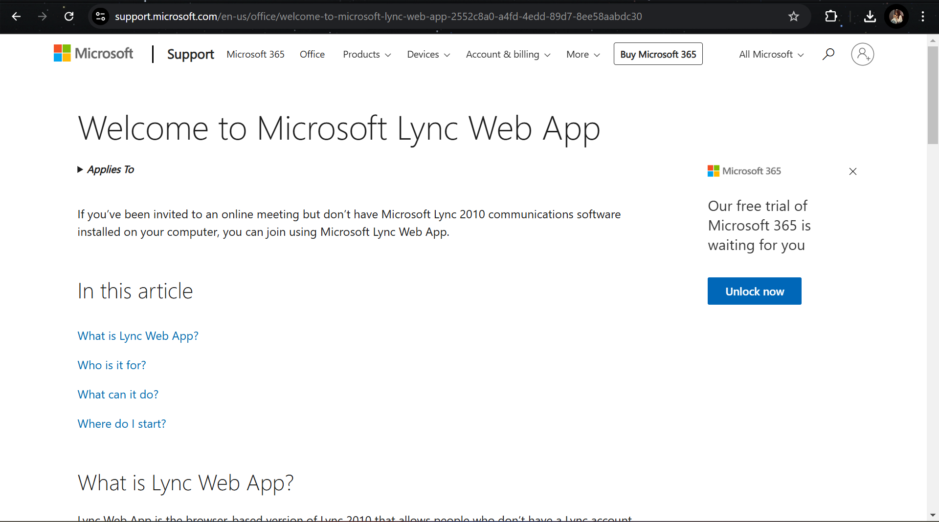 Microsoft Lync