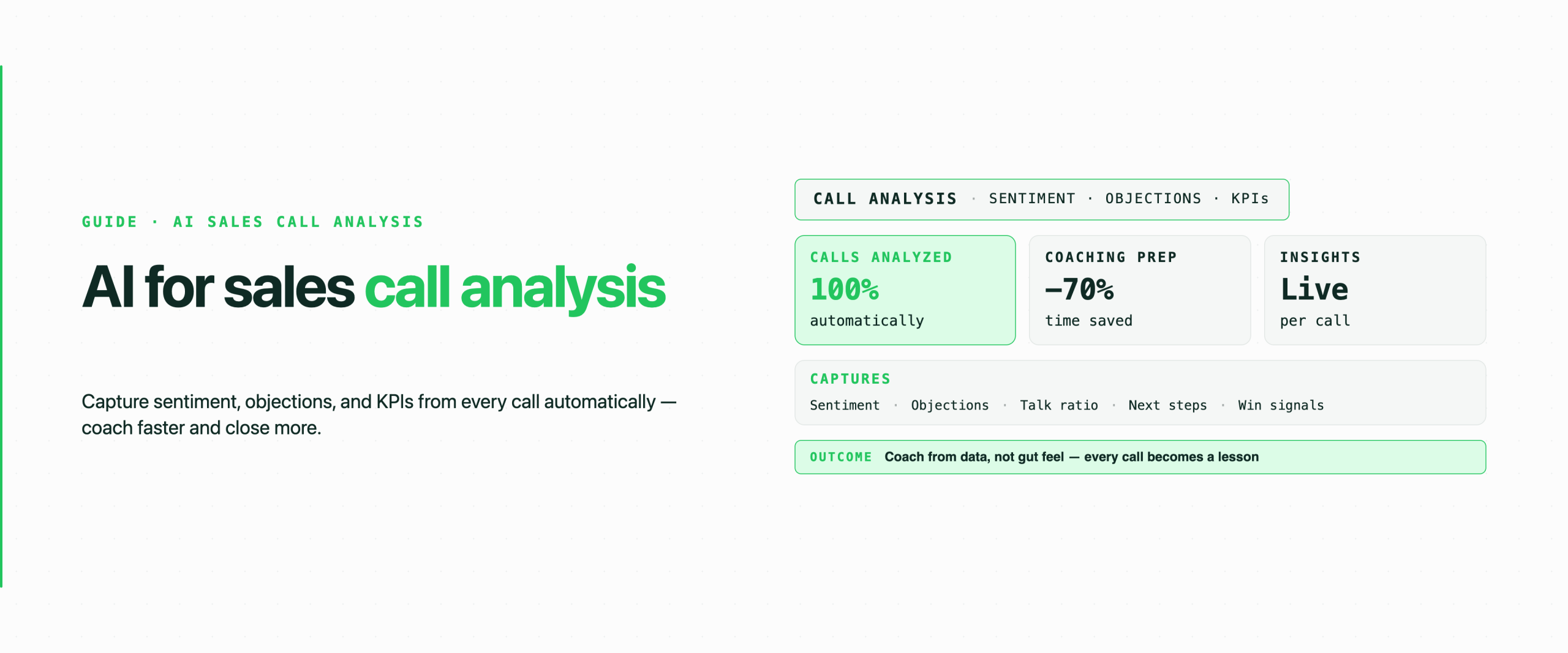 AI for Sales Call Analysis