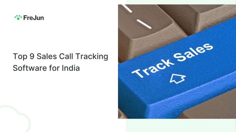 Sales call tracking software