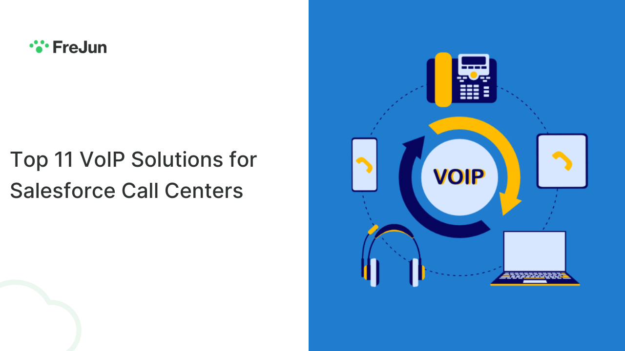 Best VoIP Solutions for Salesforce Call Centers | FreJun