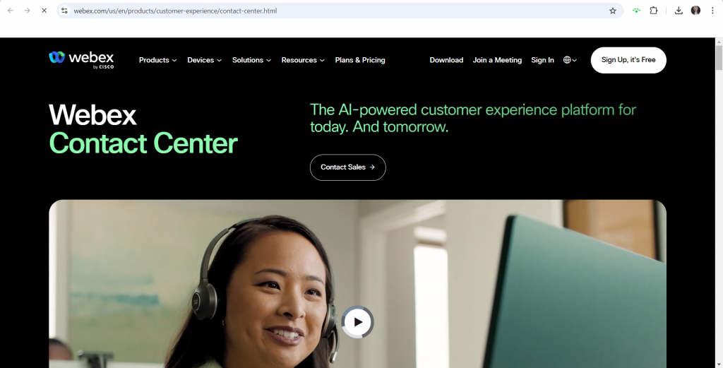 Cisco Webex Contact Center