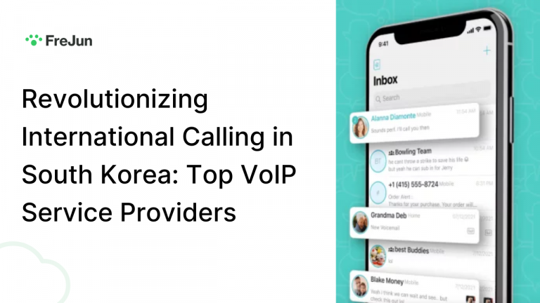 Revolutionizing International Calling in South Korea: Top VoIP Service Providers