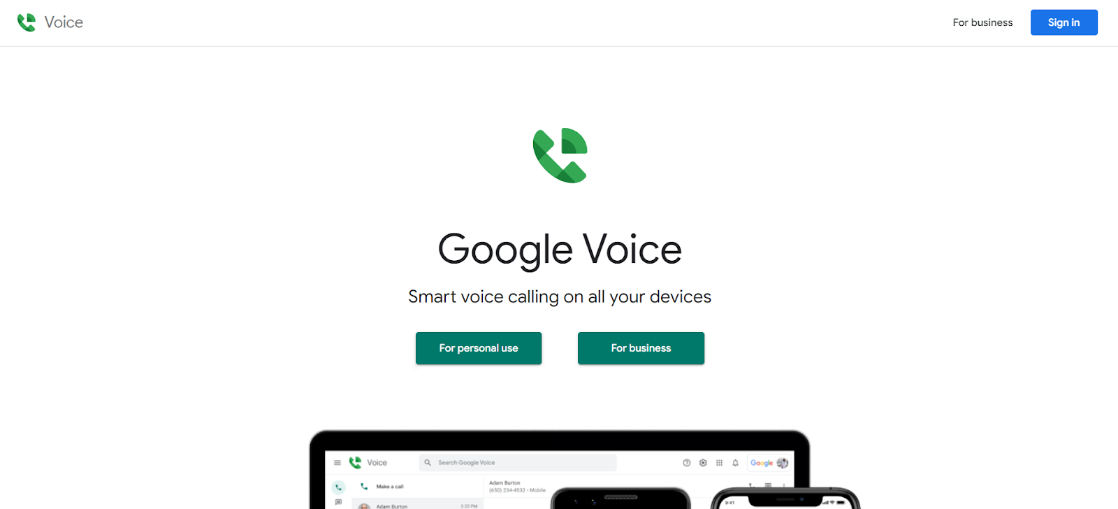 . Google Voice