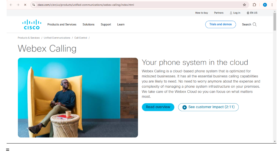 Cisco Webex Calling
