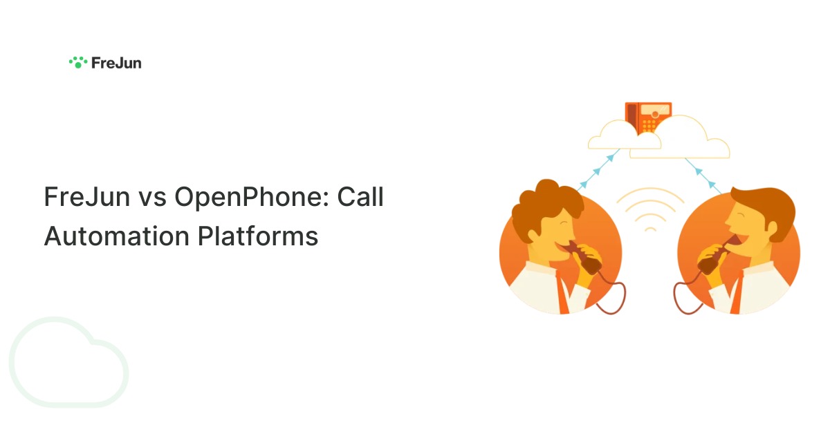 FreJun vs OpenPhone: Call Automation Platforms - A Complete, In-Depth Comparison for Growing Businesses