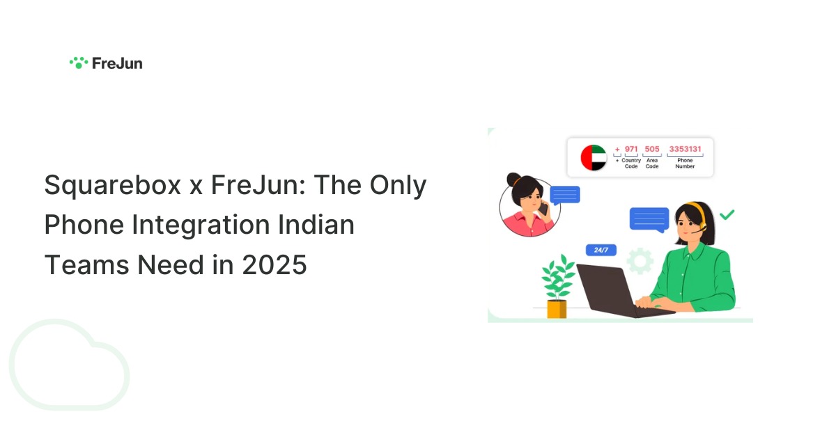 Squarebox x FreJun: The Only Phone Integration Indian Teams Need in 2025