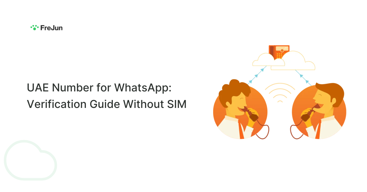 UAE Number for WhatsApp: Verification Guide Without SIM