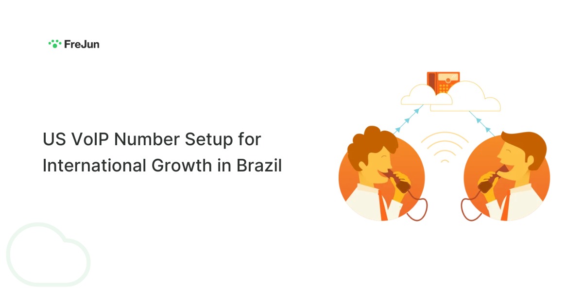 US VoIP Number Setup for International Growth in Brazil