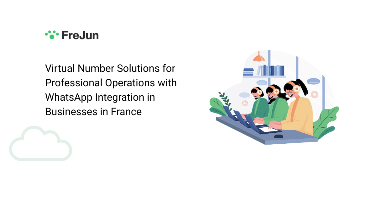 Virtual Number Solutions for Professional Operations with WhatsApp Integration in Businesses in France