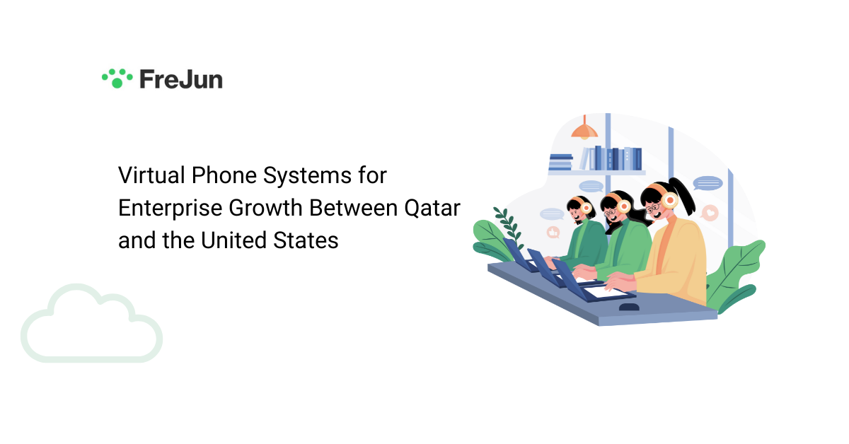 Virtual Phone Systems for Enterprise Growth Between Qatar and the United States