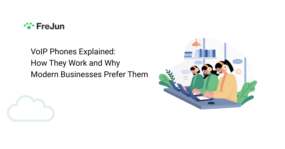 VoIP Phones Explained: Working & Why Businesses Prefer Them
