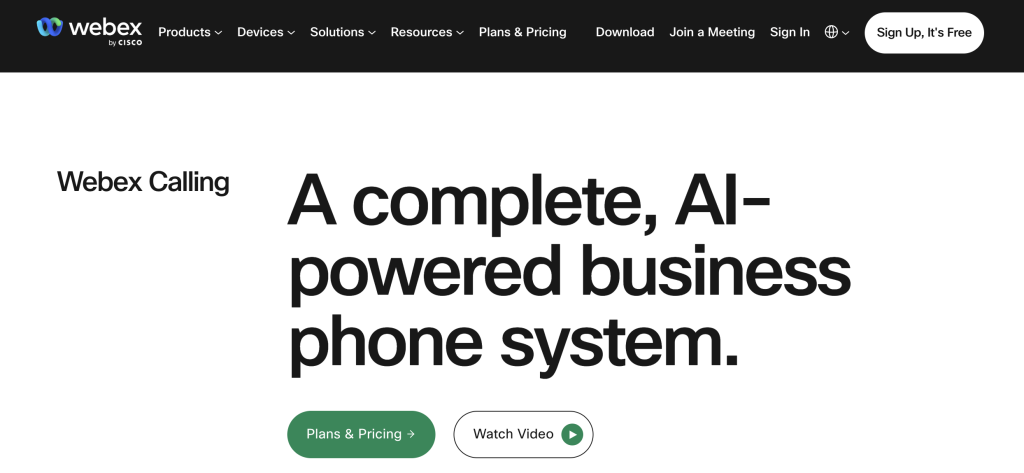 Cisco Webex Calling