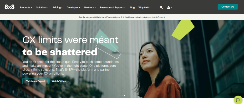 8x8 Work cloud collaboration software for hybrid work
