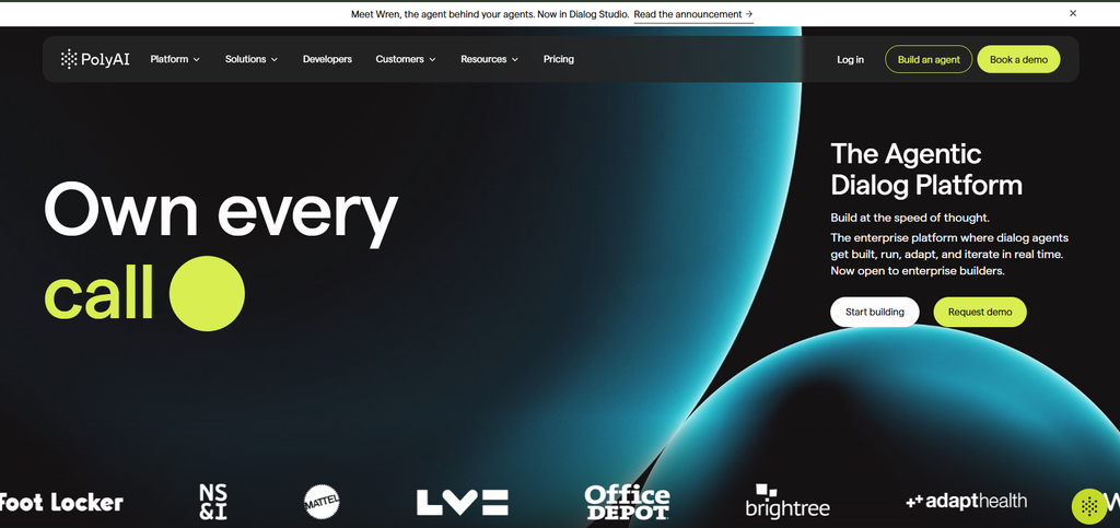 polyAI Homepage