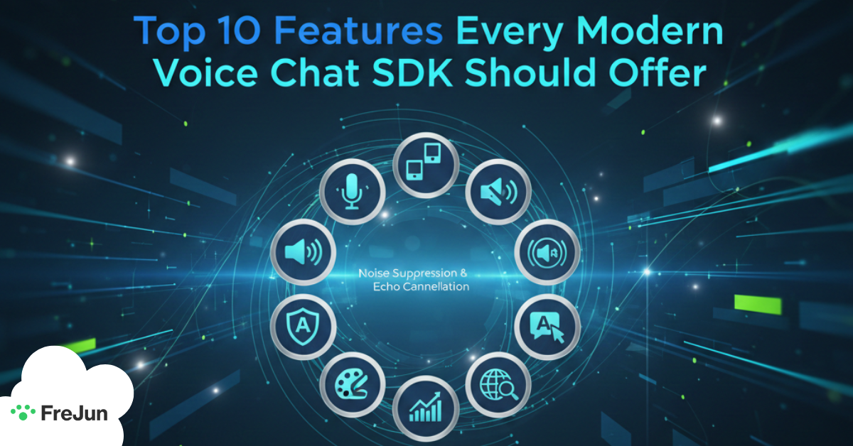 Top 10 Features Every Modern Voice Chat SDK Should Offer