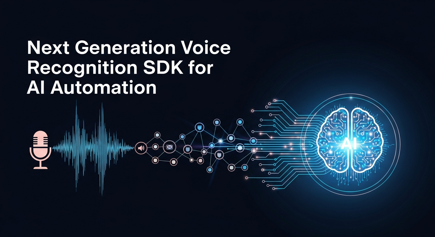 Next Generation Voice Recognition SDK for AI Automation