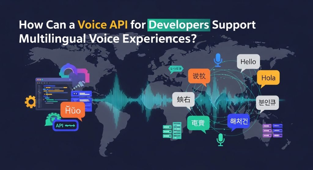 How Can a Voice API for Developers Support Multilingual Voice Experiences