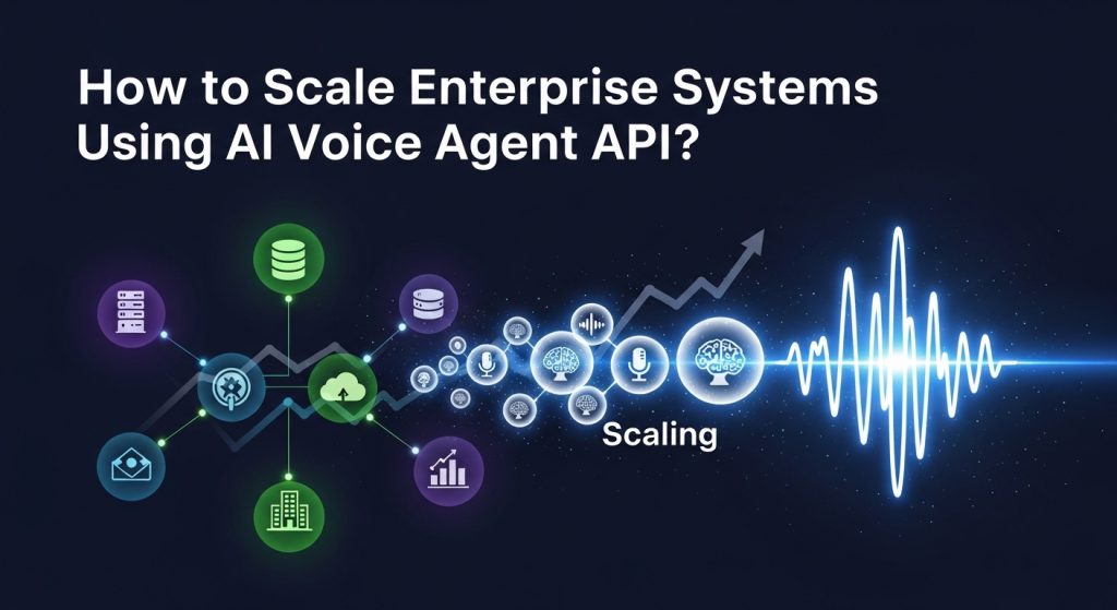 How to Scale Enterprise Systems Using AI Voice Agent API