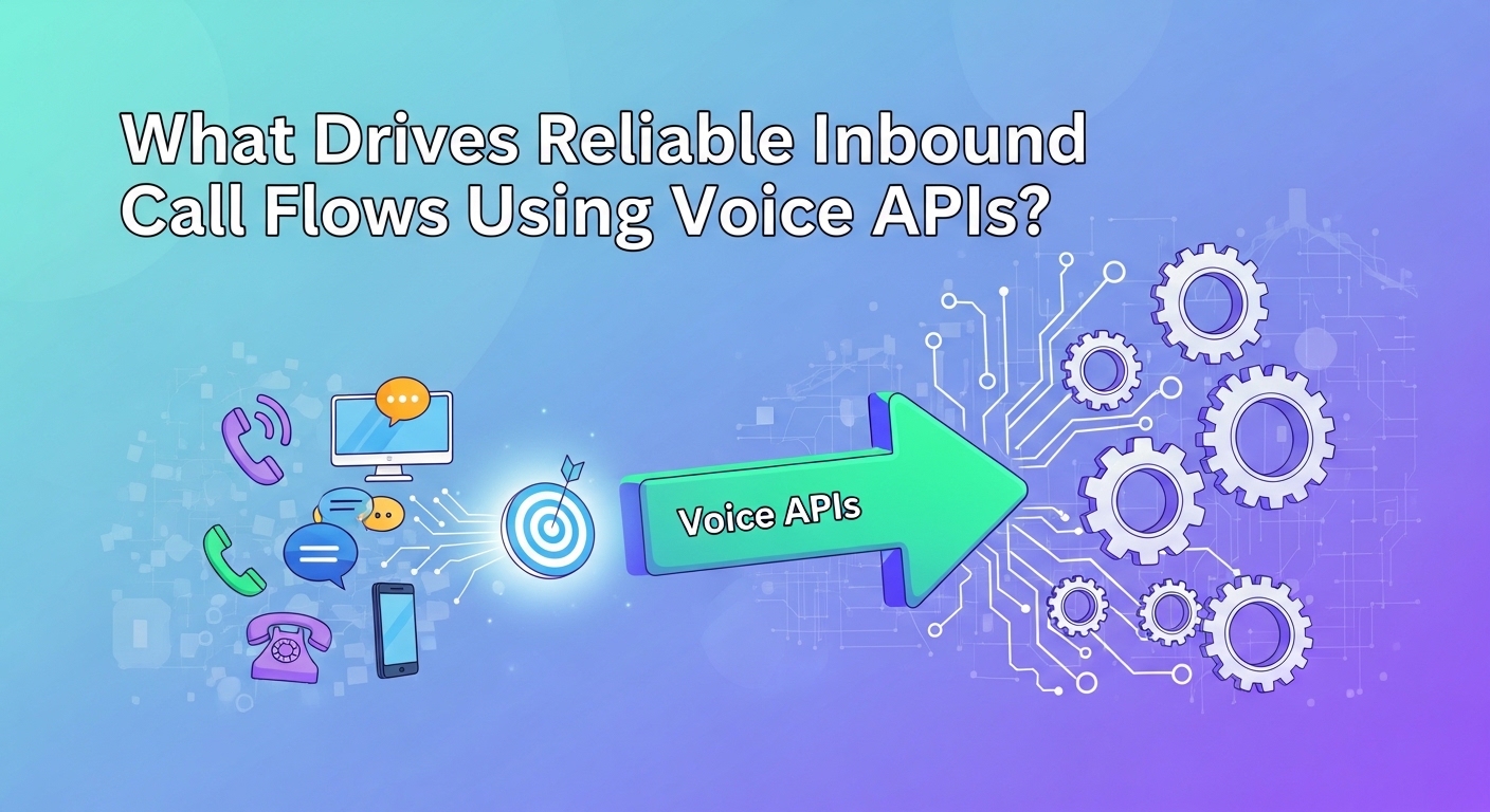 What Drives Reliable Inbound Call Flows Using Voice APIs